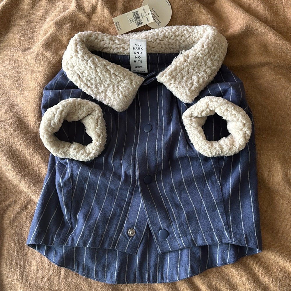 Soft flannel dog shirt size small